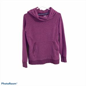 LL Bean Cozy pullover Cowl Neck sweatshirt